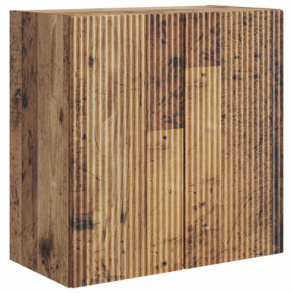 vidaXL Wall-Mounted Cabinet Old Wood 59 x 31 x 60 cm Engineered Wood