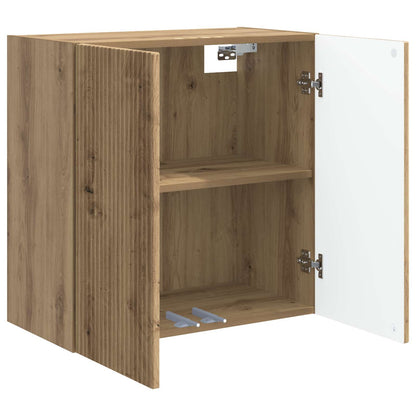 vidaXL Wall-Mounted Cabinet Artisan Oak 59 x 31 x 60 cm