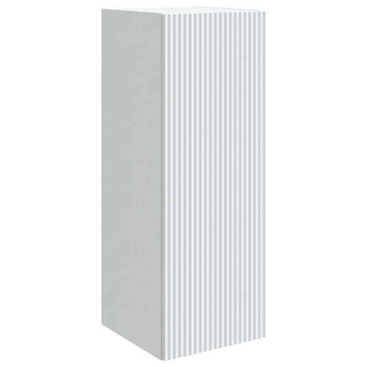 vidaXL Wall-Mounted Cabinet 33 x 34.5 x 90 cm Engineered Wood White