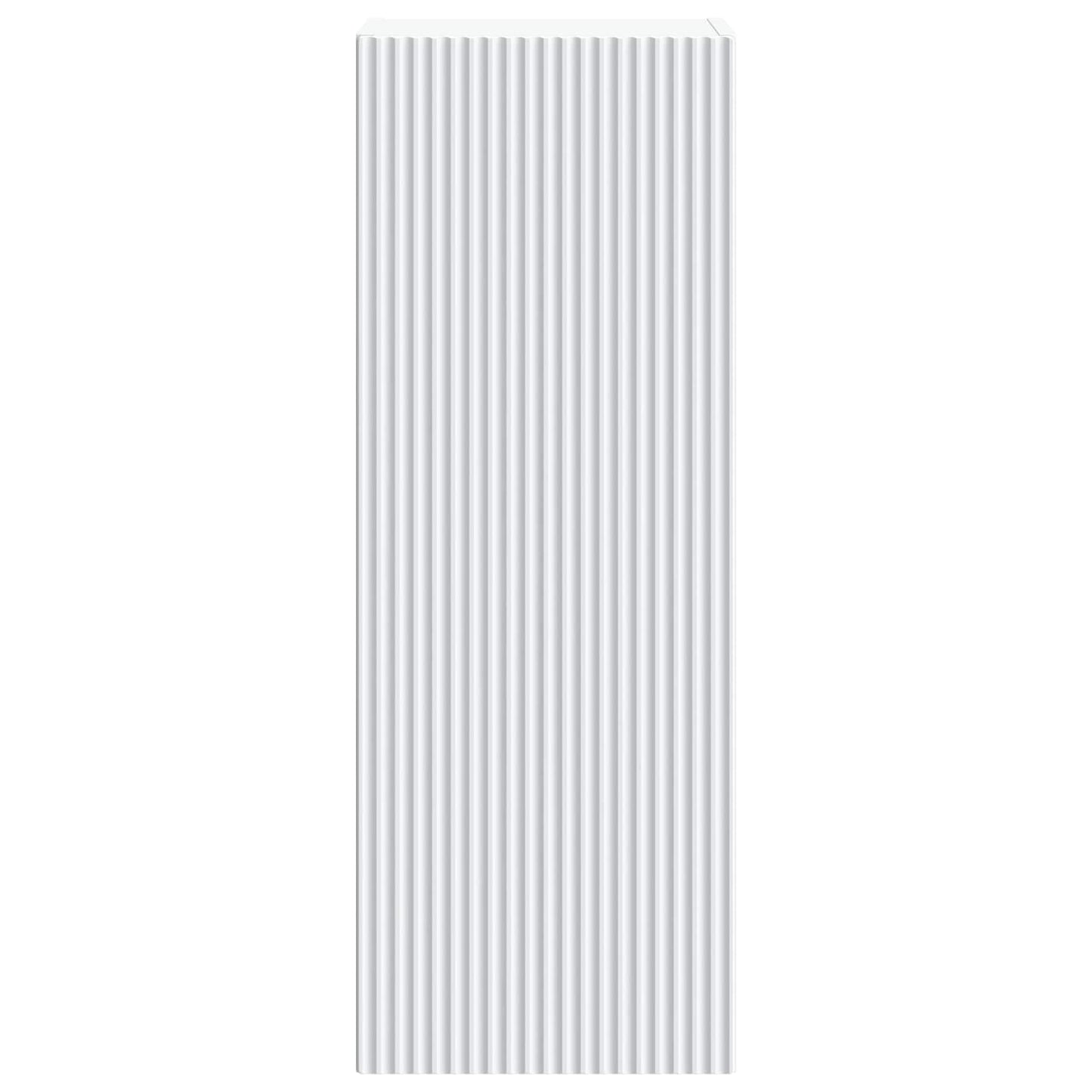 vidaXL Wall-Mounted Cabinet White 33 x 34.5 x 90 cm Engineered Wood