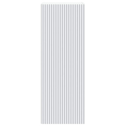 vidaXL Wall-Mounted Cabinet White 33 x 34.5 x 90 cm Engineered Wood
