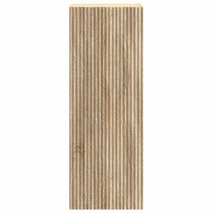 vidaXL Wall-Mounted Cabinet Sonoma Oak 33 x 34.5 x 90 cm