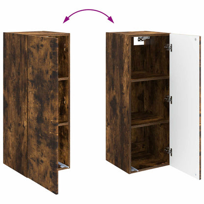 vidaXL Wall-Mounted Cabinet 33 x 34.5 x 90 cm Engineered Wood