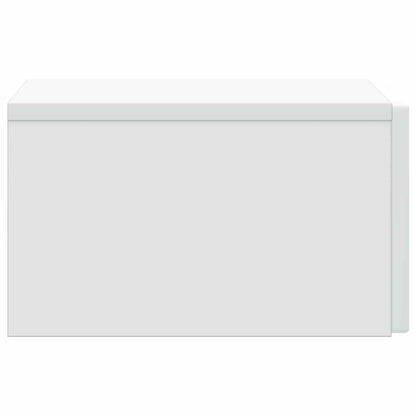 vidaXL Wall-Mounted Bedside Cabinet 2 pcs White 33 x 34.5 x 20 cm