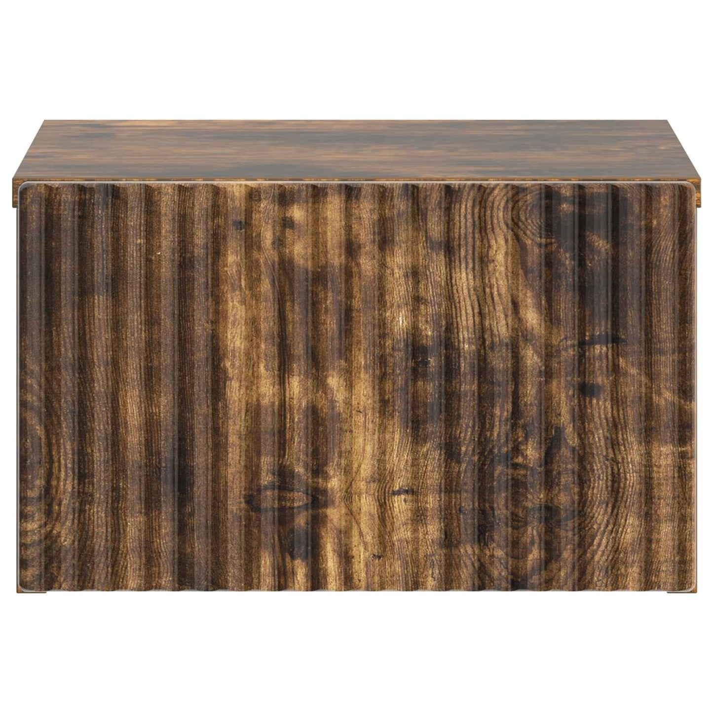 vidaXL Wall-Mounted Bedside Cabinet Smoked Oak 33 x 34.5 x 20 cm