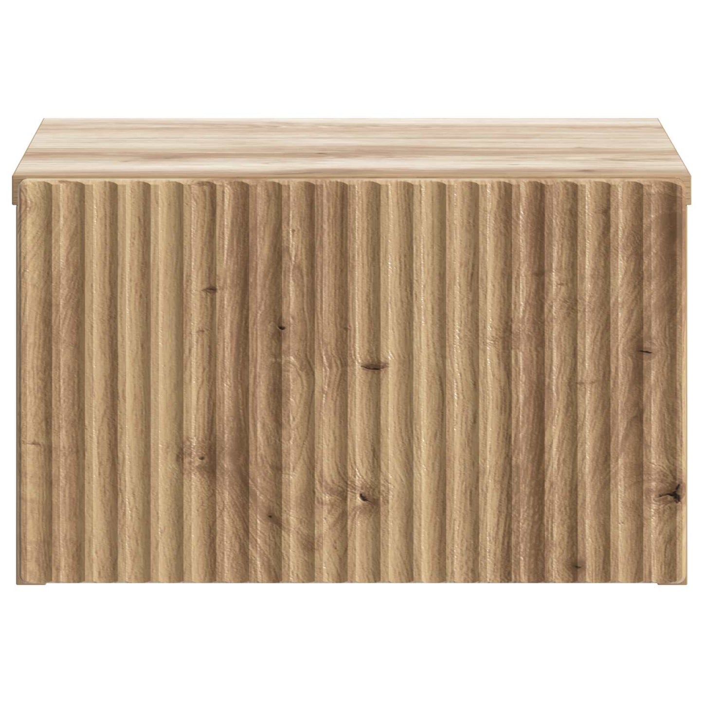 vidaXL Wall-Mounted Bedside Cabinet Artisan Oak 33 x 34.5 x 20 cm
