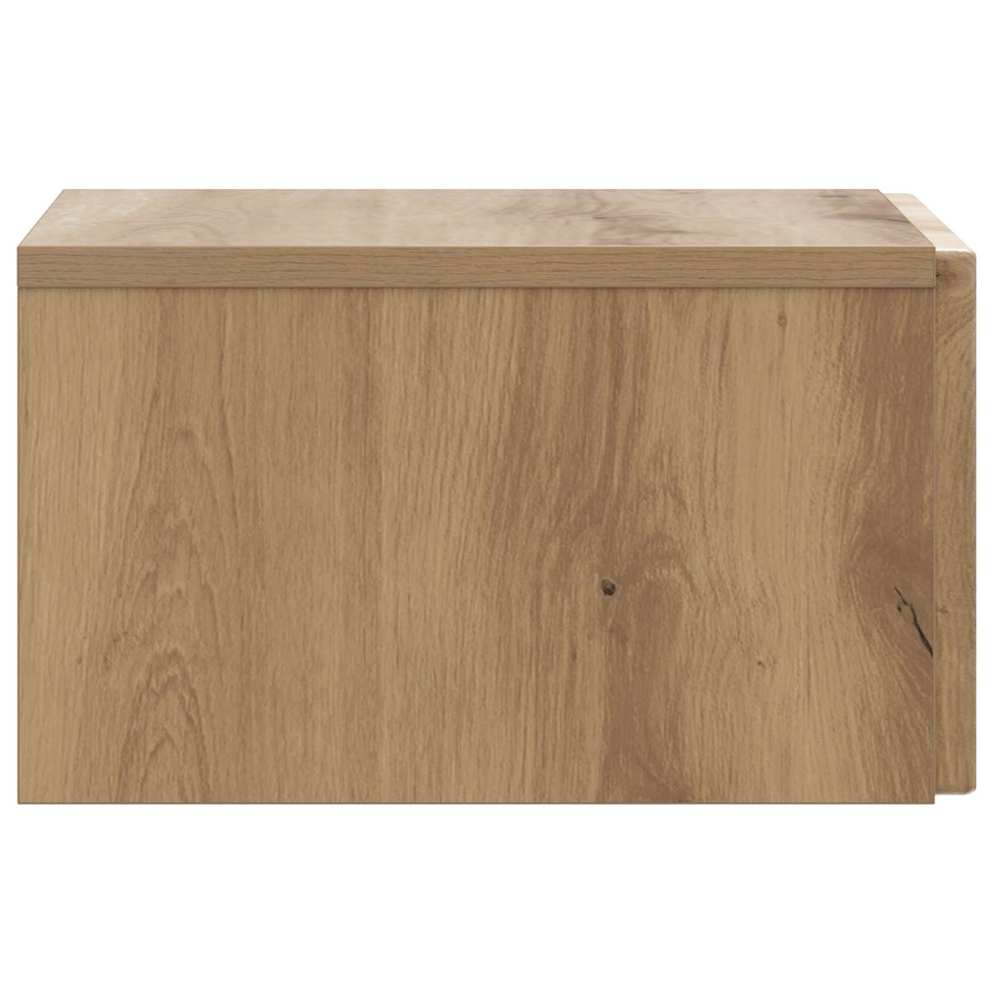 vidaXL Wall-Mounted Bedside Cabinet Artisan Oak 33 x 34.5 x 20 cm