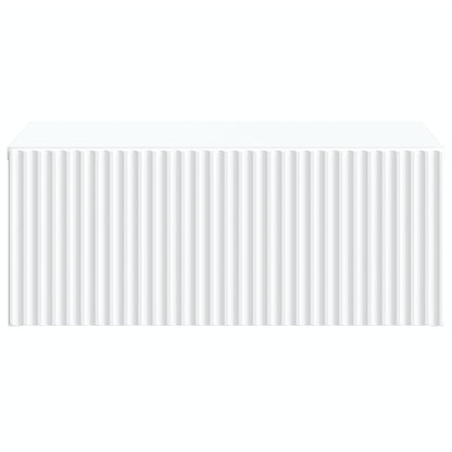 vidaXL Wall-Mounted Bedside Cabinet 2 pcs White 49 x 34.5 x 20 cm