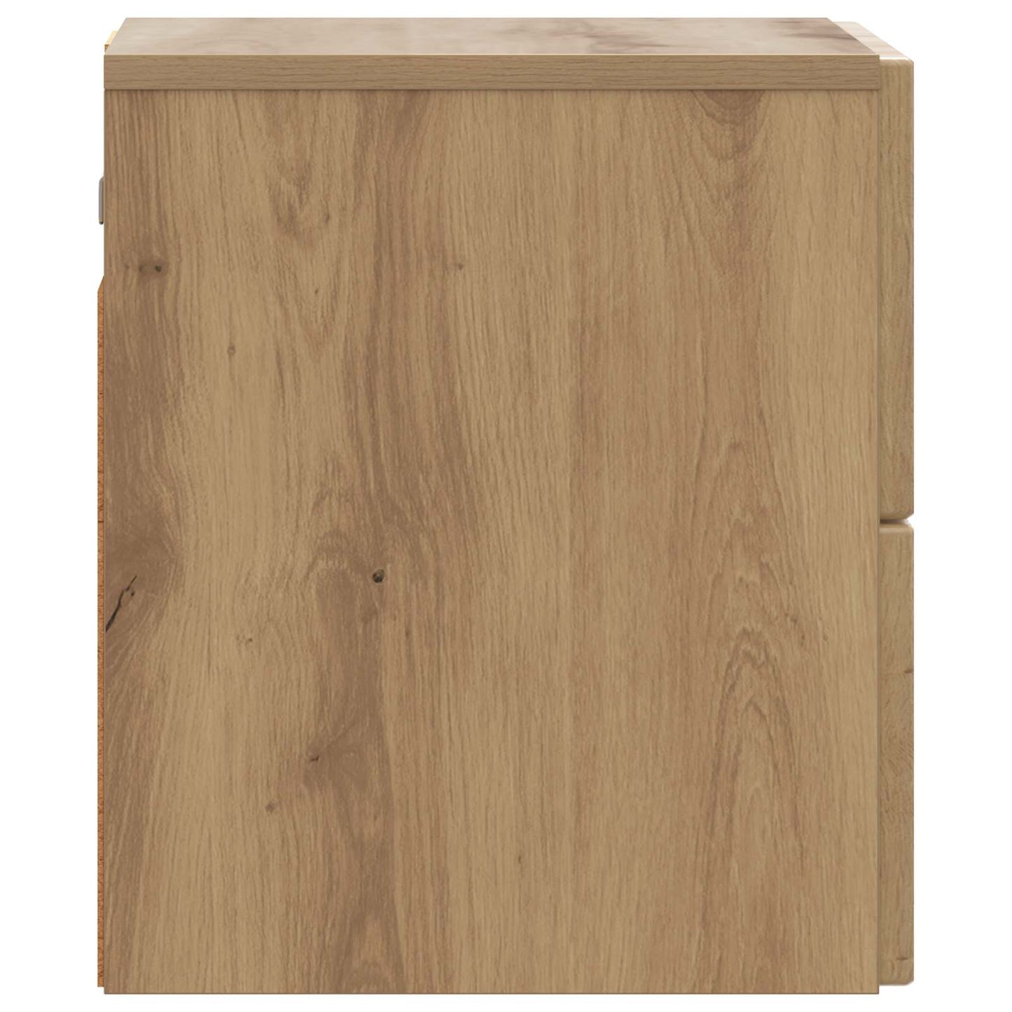 vidaXL Wall-Mounted Bedside Cabinet 2 pcs Artisan Oak