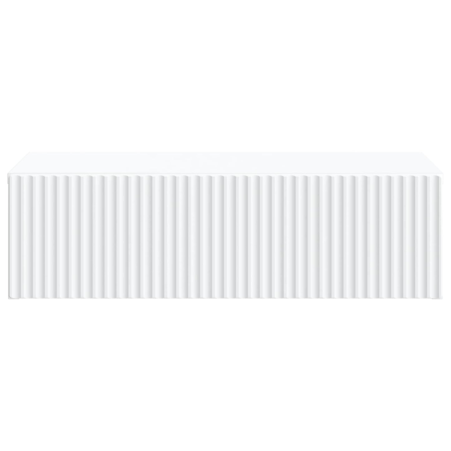 vidaXL Wall-Mounted Side Table White 59 x 34.5 x 17 cm Engineered Wood