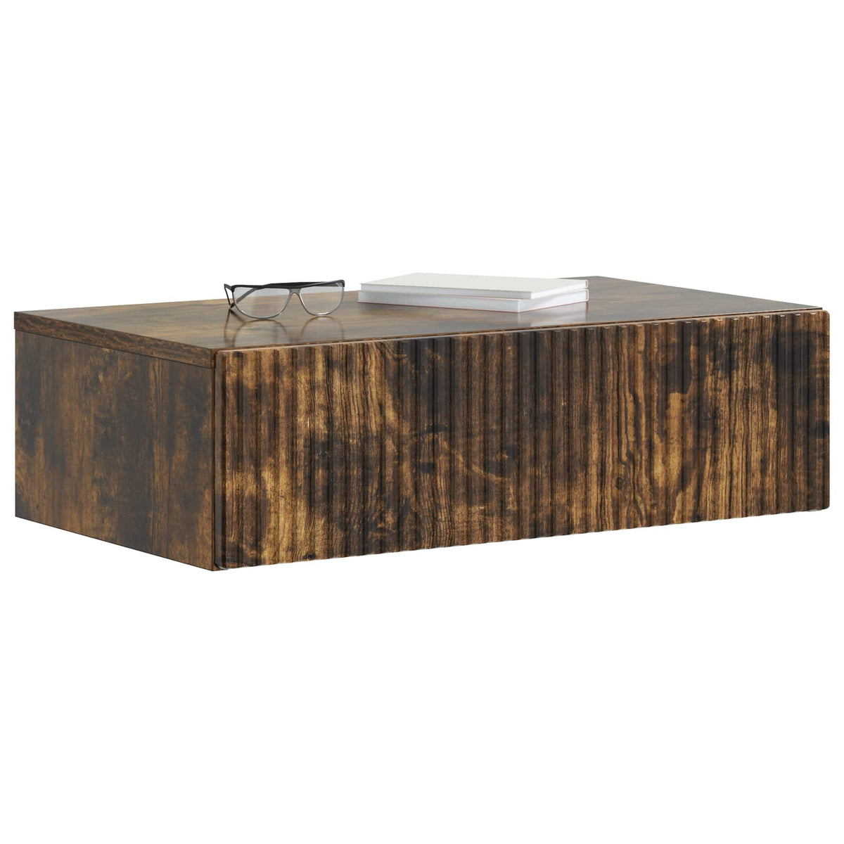 vidaXL Wall-Mounted Side Table 59 x 34.5 x 17 cm Engineered Wood