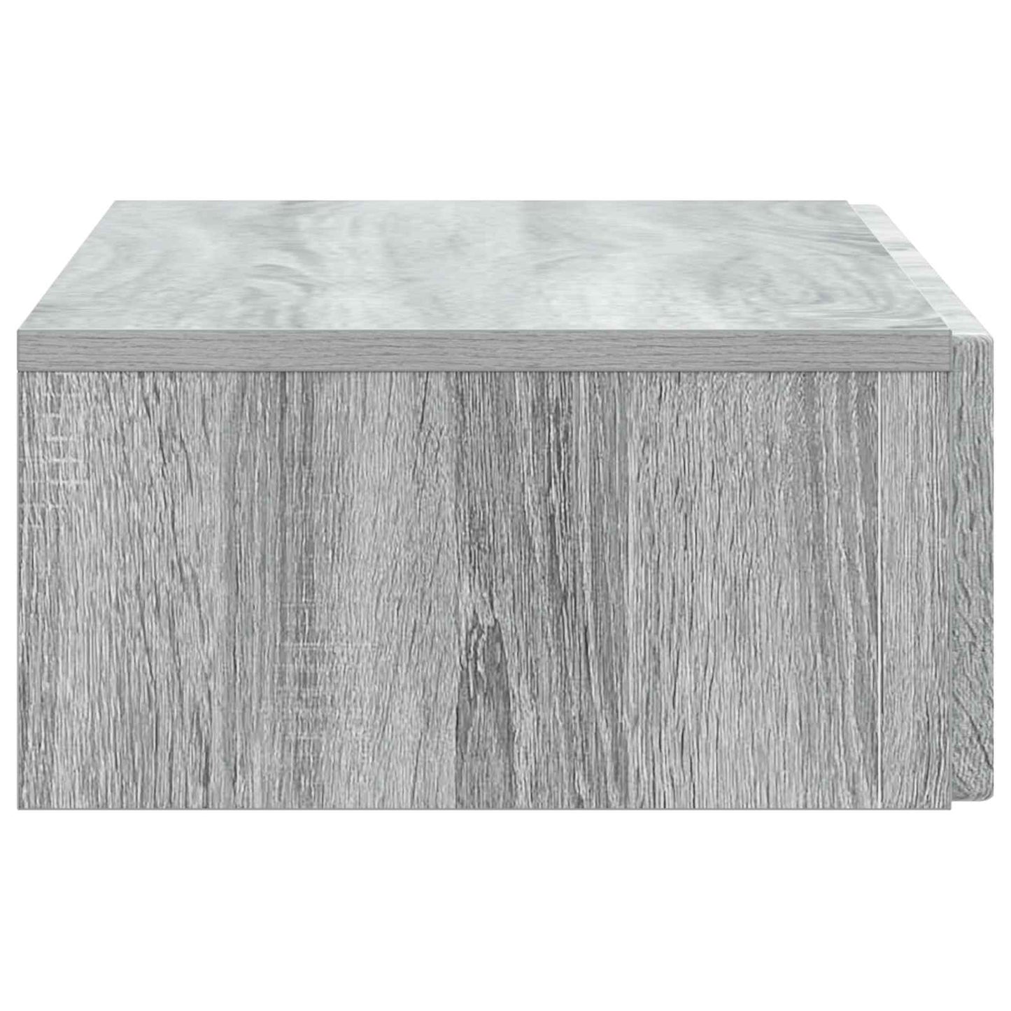 vidaXL Wall-Mounted Side Table Grey Sonoma 87.5 x 34.5 x 17 cm