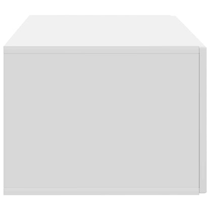 vidaXL Wall-Mounted TV Cabinet White 59.5 x 41 x 30 cm Engineered Wood