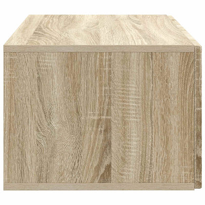 vidaXL Wall-Mounted TV Cabinet Sonoma Oak 59.5 x 41 x 30 cm