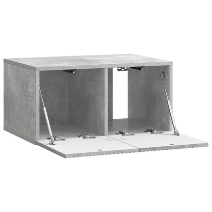vidaXL Wall-Mounted TV Cabinet Concrete Grey 59.5 x 41 x 30 cm
