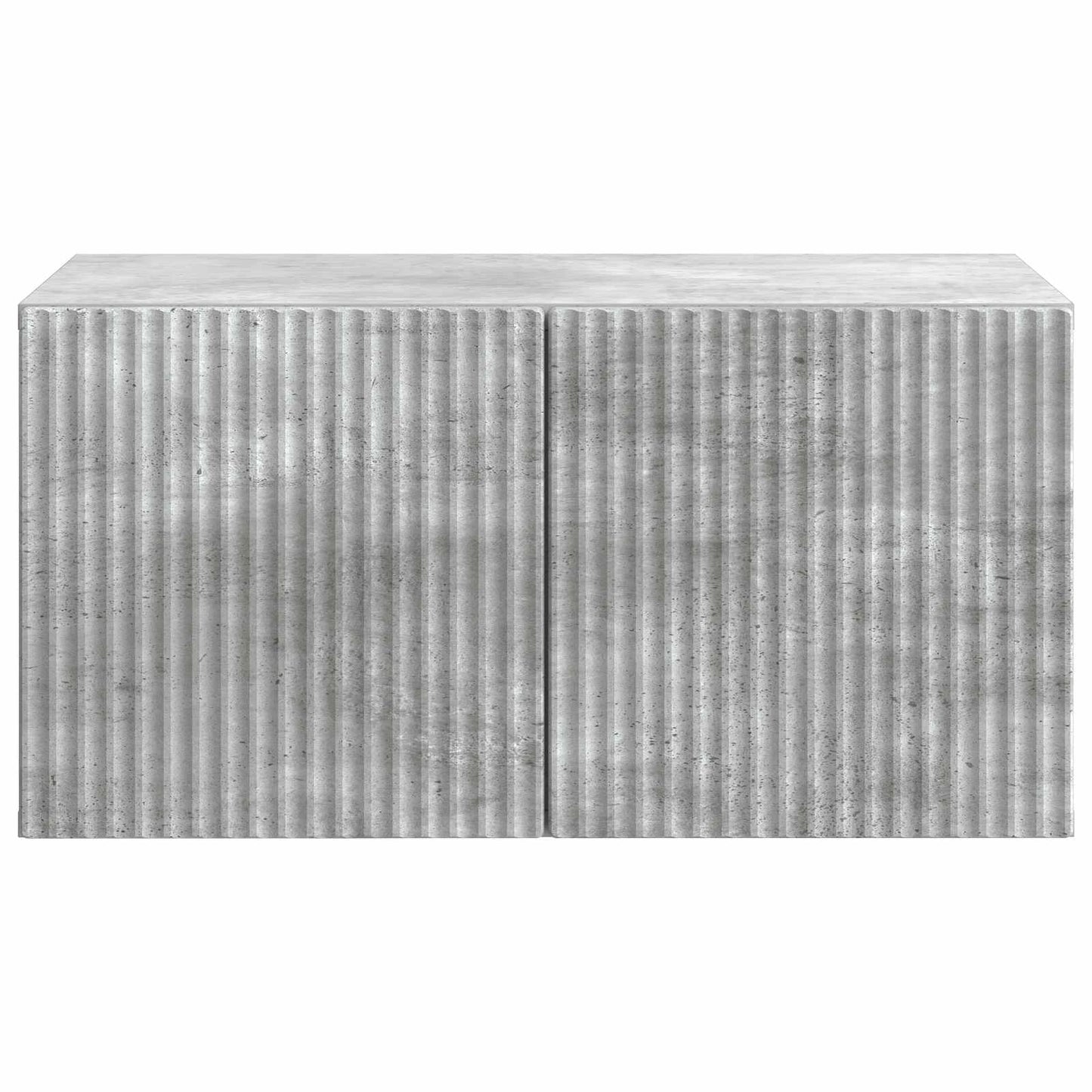 vidaXL Wall-Mounted TV Cabinet Concrete Grey 59.5 x 41 x 30 cm
