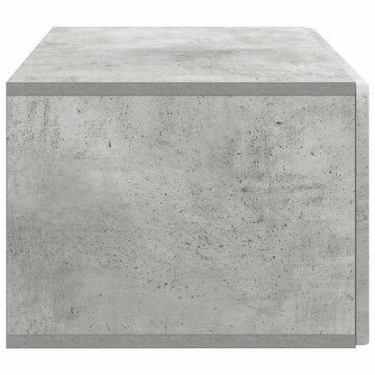 vidaXL Wall-Mounted TV Cabinet Concrete Grey 59.5 x 41 x 30 cm