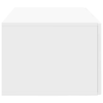 vidaXL Wall-Mounted TV Cabinet 59.5 x 41 x 30 cm High Gloss White