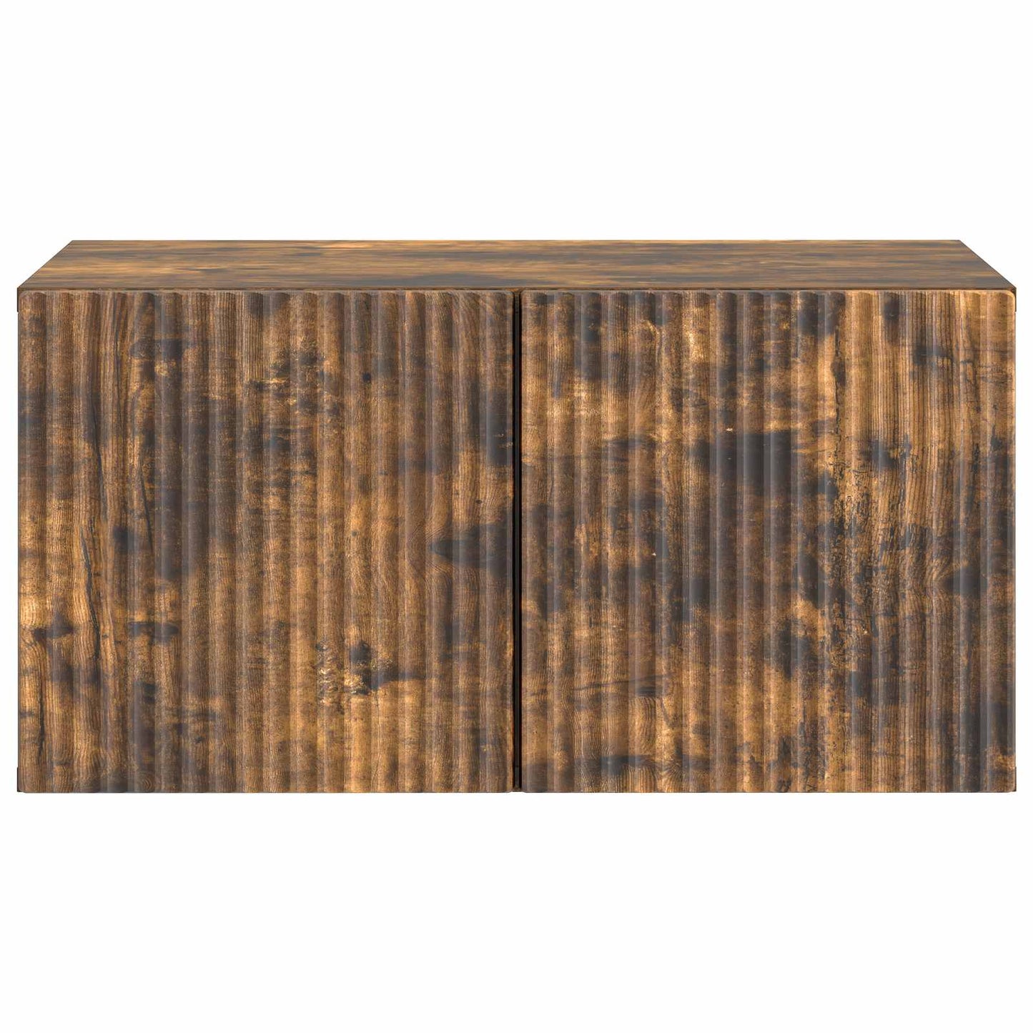 vidaXL Wall-Mounted TV Cabinet Smoked Oak 59.5 x 41 x 30 cm