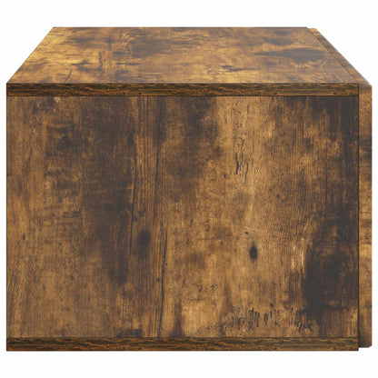 vidaXL Wall-Mounted TV Cabinet Smoked Oak 59.5 x 41 x 30 cm