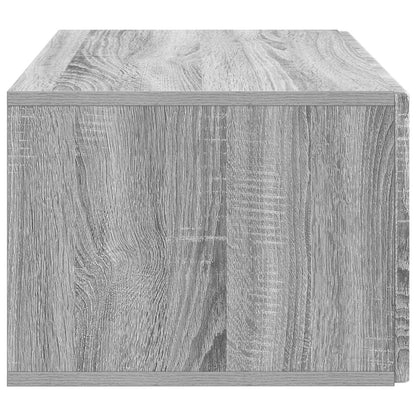 vidaXL Wall-Mounted TV Cabinet Grey Sonoma 59.5 x 41 x 30 cm