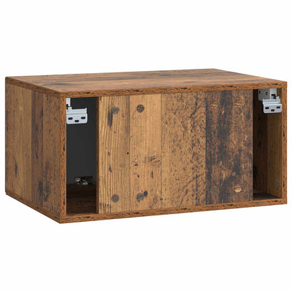 vidaXL Wall-Mounted TV Cabinet Wall-mounted Old Wood 59.5 x 41 x 30 cm