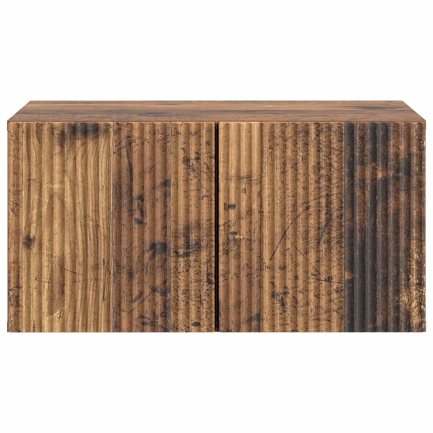 vidaXL Wall-Mounted TV Cabinet Wall-mounted Old Wood 59.5 x 41 x 30 cm