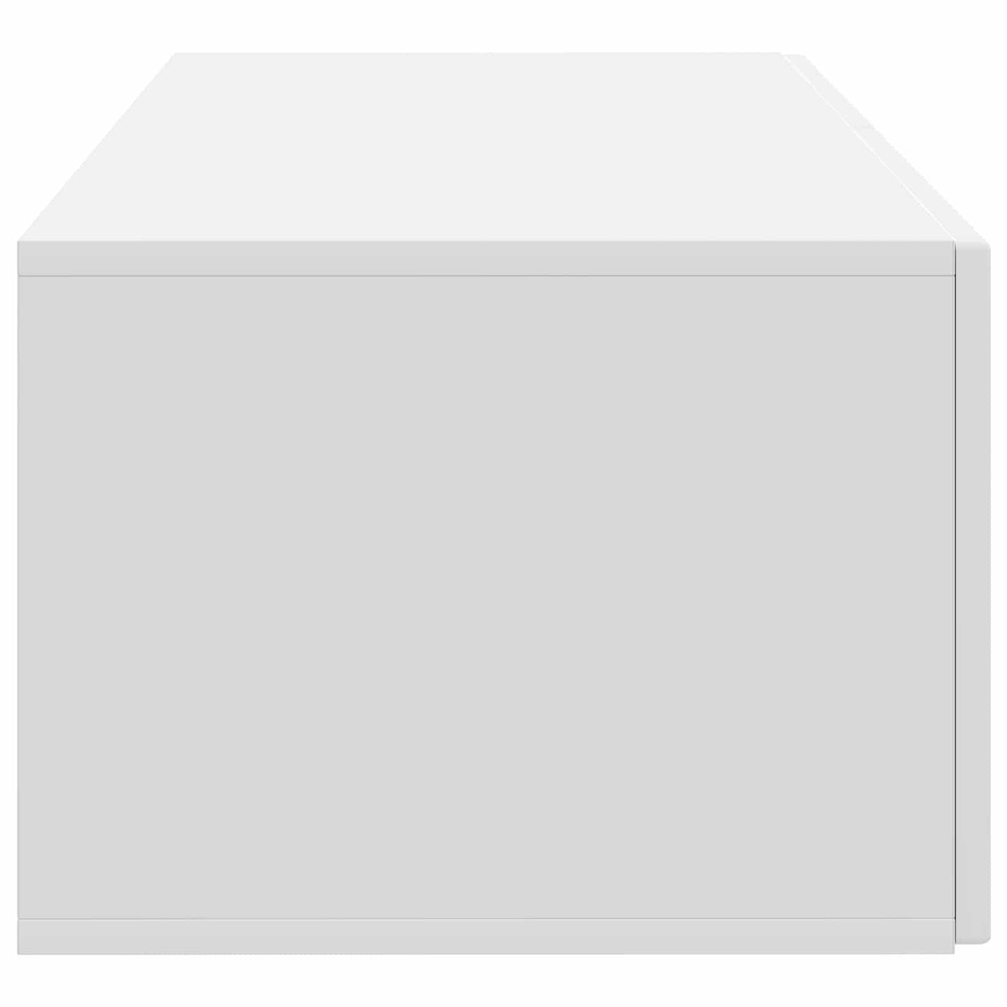 vidaXL Wall-Mounted TV Cabinet White 78.5 x 41 x 30 cm Engineered Wood