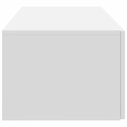 vidaXL Wall-Mounted TV Cabinet White 78.5 x 41 x 30 cm Engineered Wood