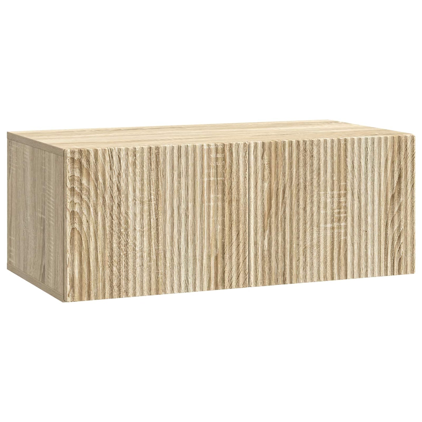 vidaXL Wall-Mounted TV Cabinet Sonoma Oak 78.5 x 41 x 30 cm