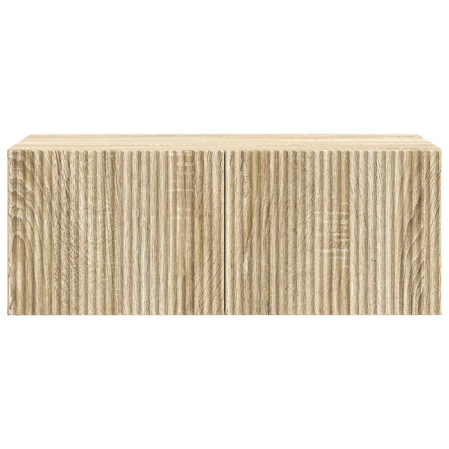 vidaXL Wall-Mounted TV Cabinet Sonoma Oak 78.5 x 41 x 30 cm