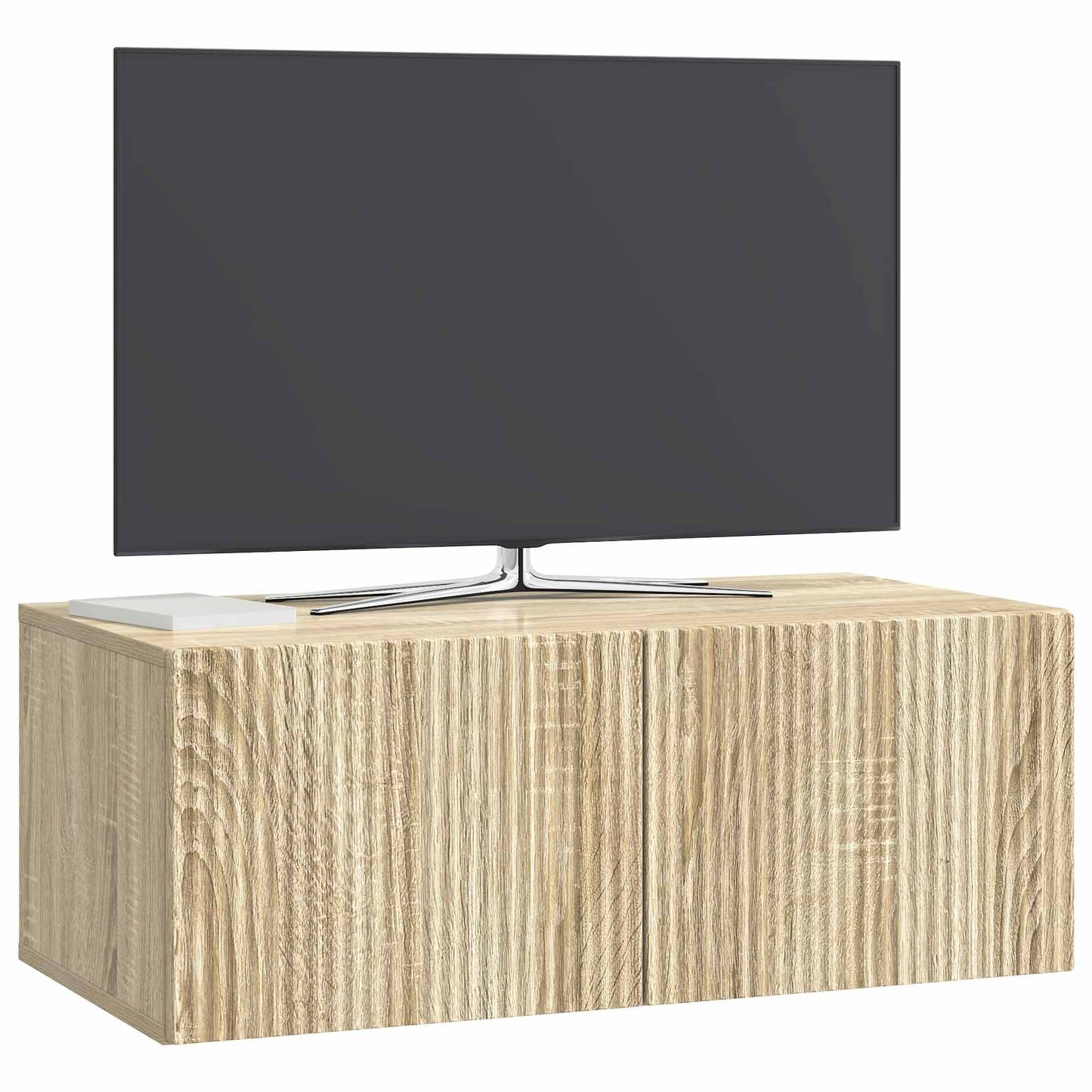 vidaXL Wall-Mounted TV Cabinet Sonoma Oak 78.5 x 41 x 30 cm