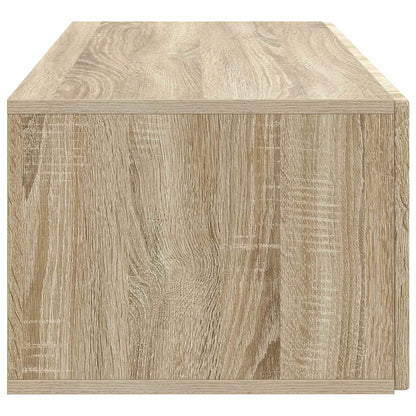 vidaXL Wall-Mounted TV Cabinet Sonoma Oak 78.5 x 41 x 30 cm