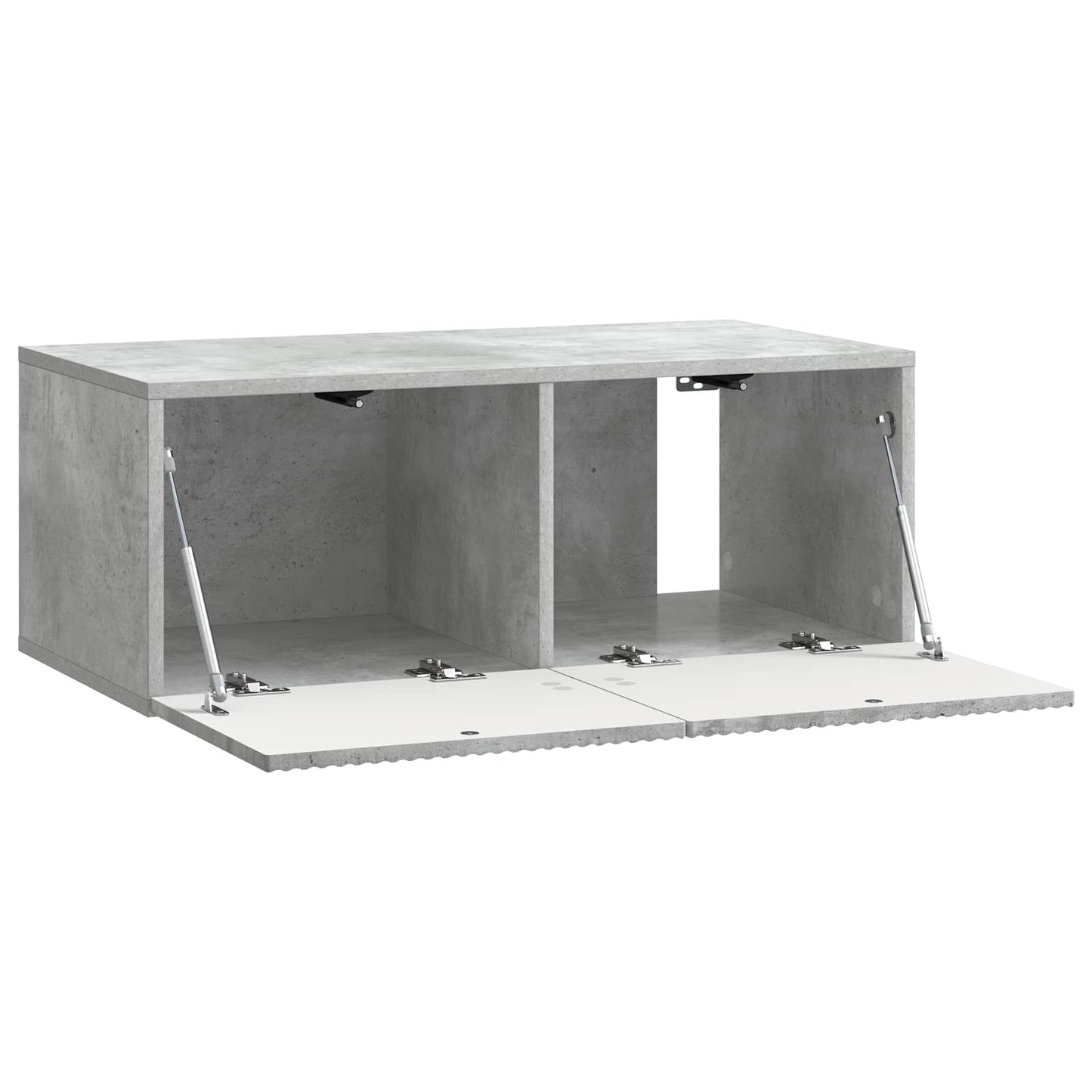 vidaXL Wall-Mounted TV Cabinet Concrete Grey 78.5 x 41 x 30 cm