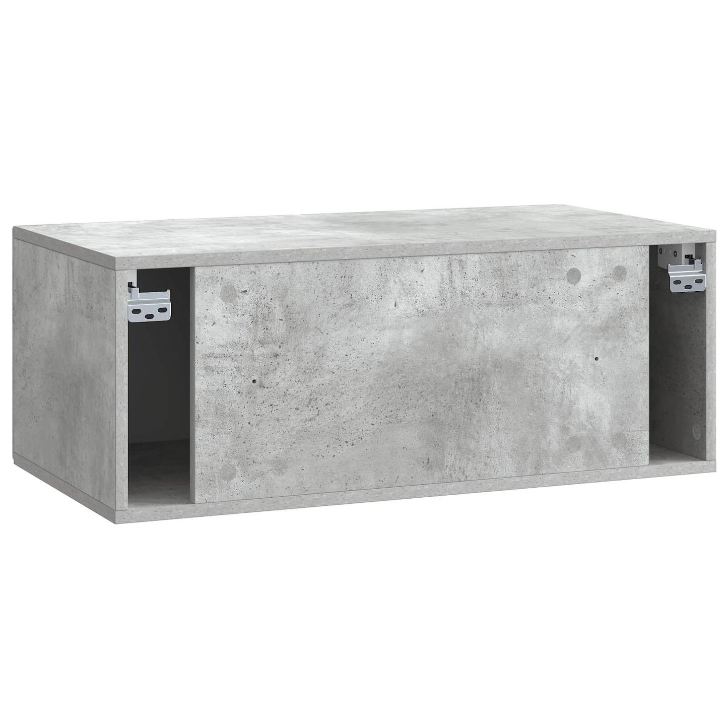 vidaXL Wall-Mounted TV Cabinet Concrete Grey 78.5 x 41 x 30 cm
