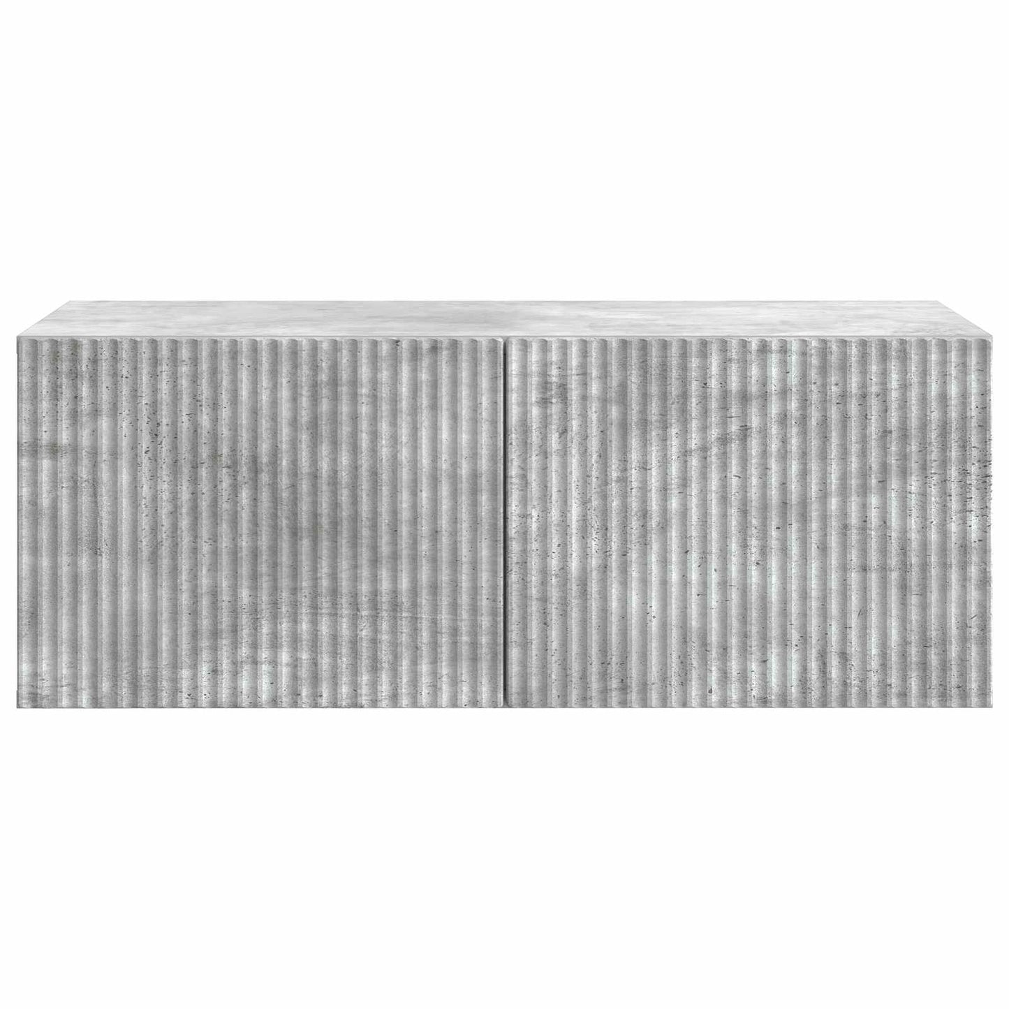 vidaXL Wall-Mounted TV Cabinet Concrete Grey 78.5 x 41 x 30 cm
