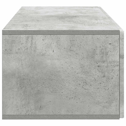 vidaXL Wall-Mounted TV Cabinet Concrete Grey 78.5 x 41 x 30 cm