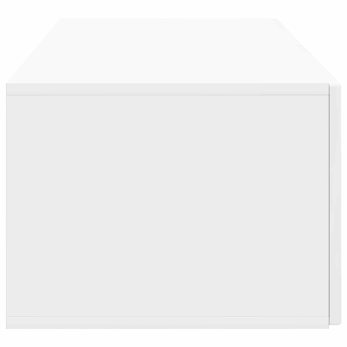 vidaXL Wall-Mounted TV Cabinet 78.5 x 41 x 30 cm High Gloss White