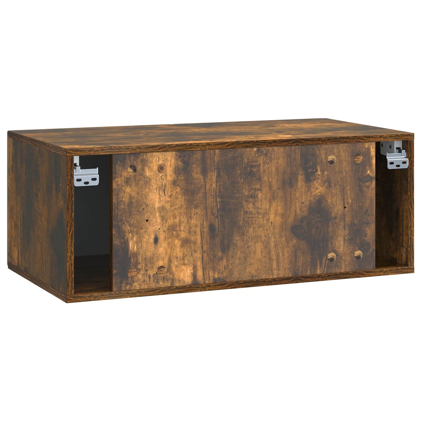 vidaXL Wall-Mounted TV Cabinet Smoked Oak 78.5 x 41 x 30 cm