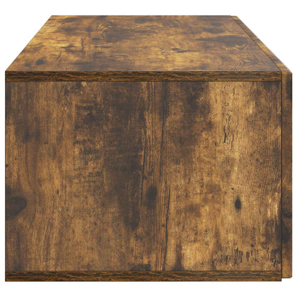 vidaXL Wall-Mounted TV Cabinet Smoked Oak 78.5 x 41 x 30 cm