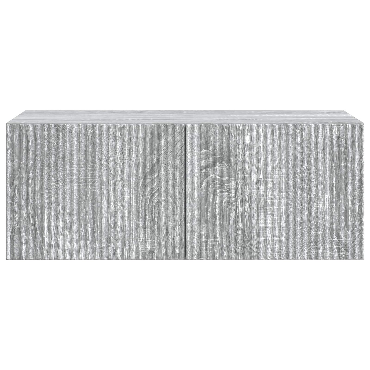 vidaXL Wall-Mounted TV Cabinet Grey Sonoma 78.5 x 41 x 30 cm