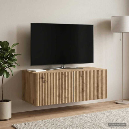vidaXL Wall-Mounted TV Cabinet 78.5 x 41 x 30 cm Artisan Oak