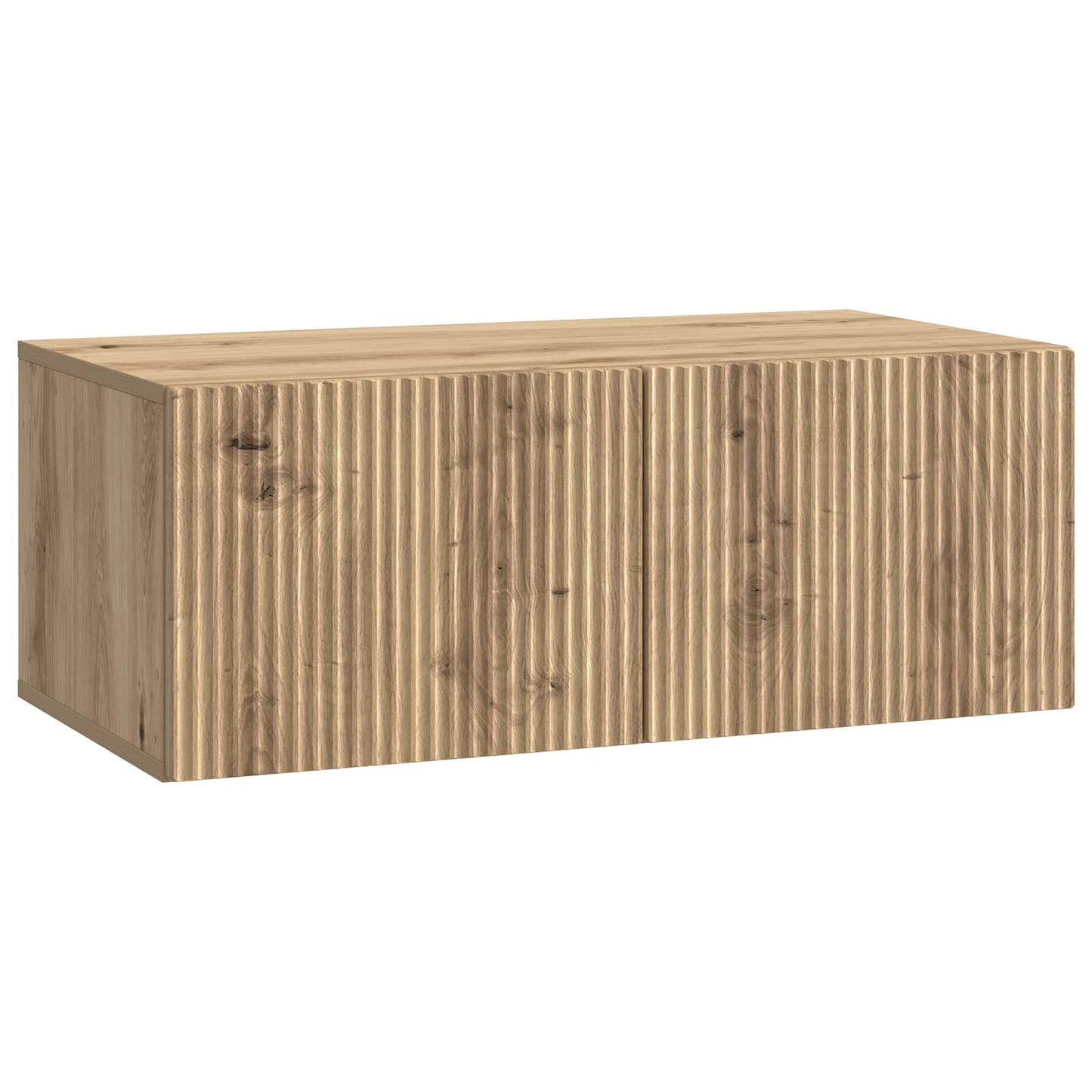 vidaXL Wall-Mounted TV Cabinet 78.5 x 41 x 30 cm Artisan Oak
