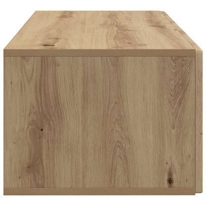 vidaXL Wall-Mounted TV Cabinet 78.5 x 41 x 30 cm Artisan Oak