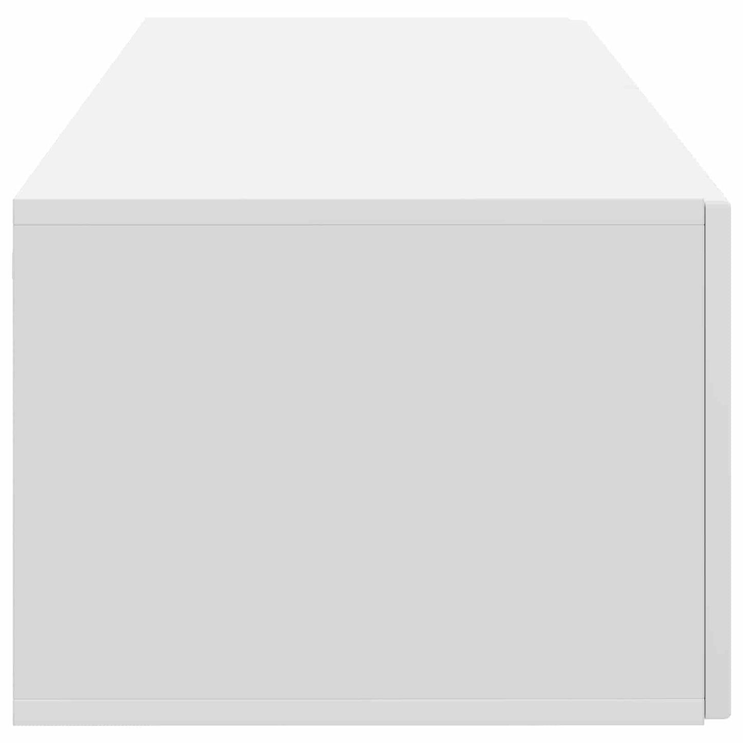 vidaXL Wall-Mounted TV Cabinet White 98 x 41 x 30 cm Engineered Wood