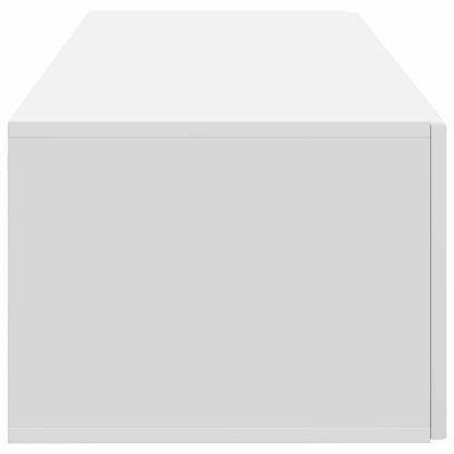 vidaXL Wall-Mounted TV Cabinet White 98 x 41 x 30 cm Engineered Wood
