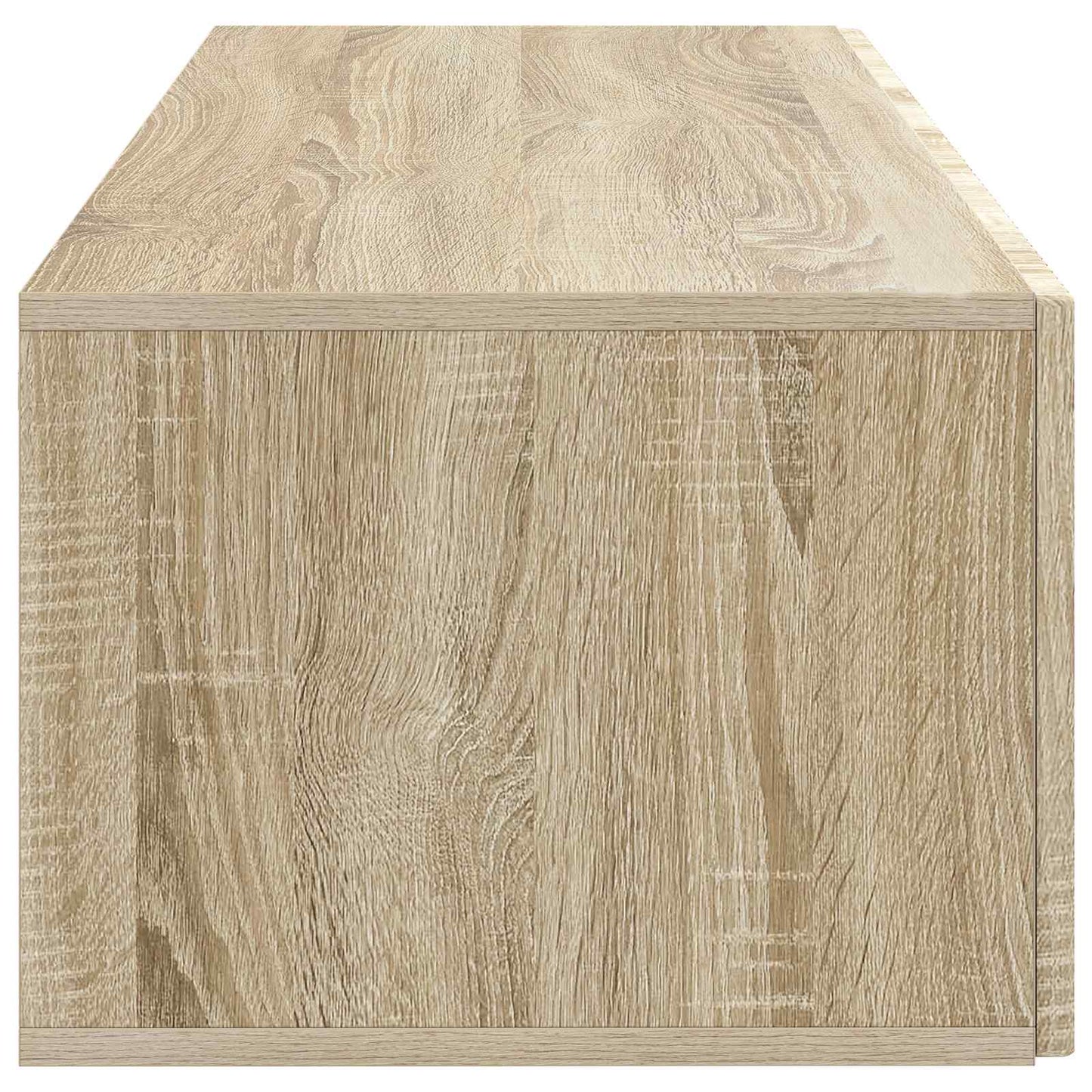 vidaXL Wall-Mounted TV Cabinet Wall-mounted Sonoma Oak 98 x 41 x 30 cm