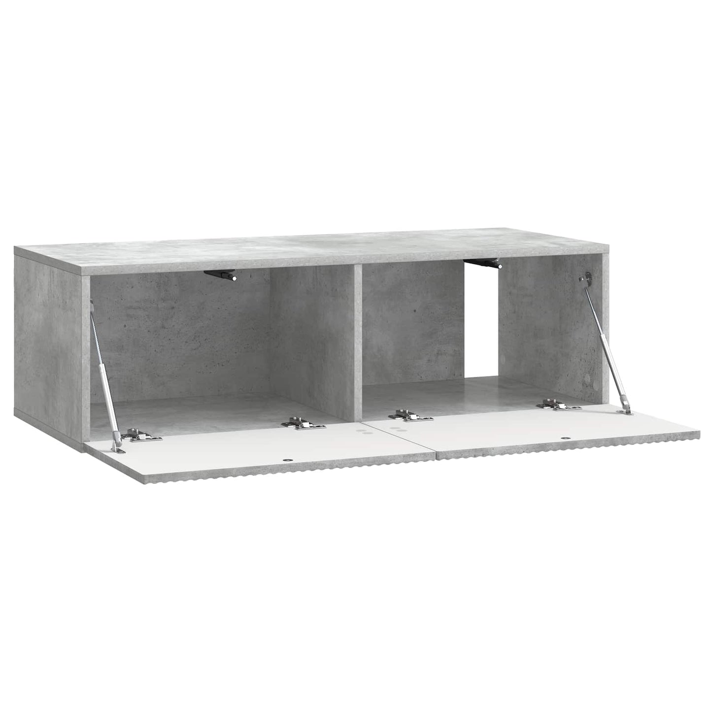 vidaXL Wall-Mounted TV Cabinet Concrete Grey 98 x 41 x 30 cm