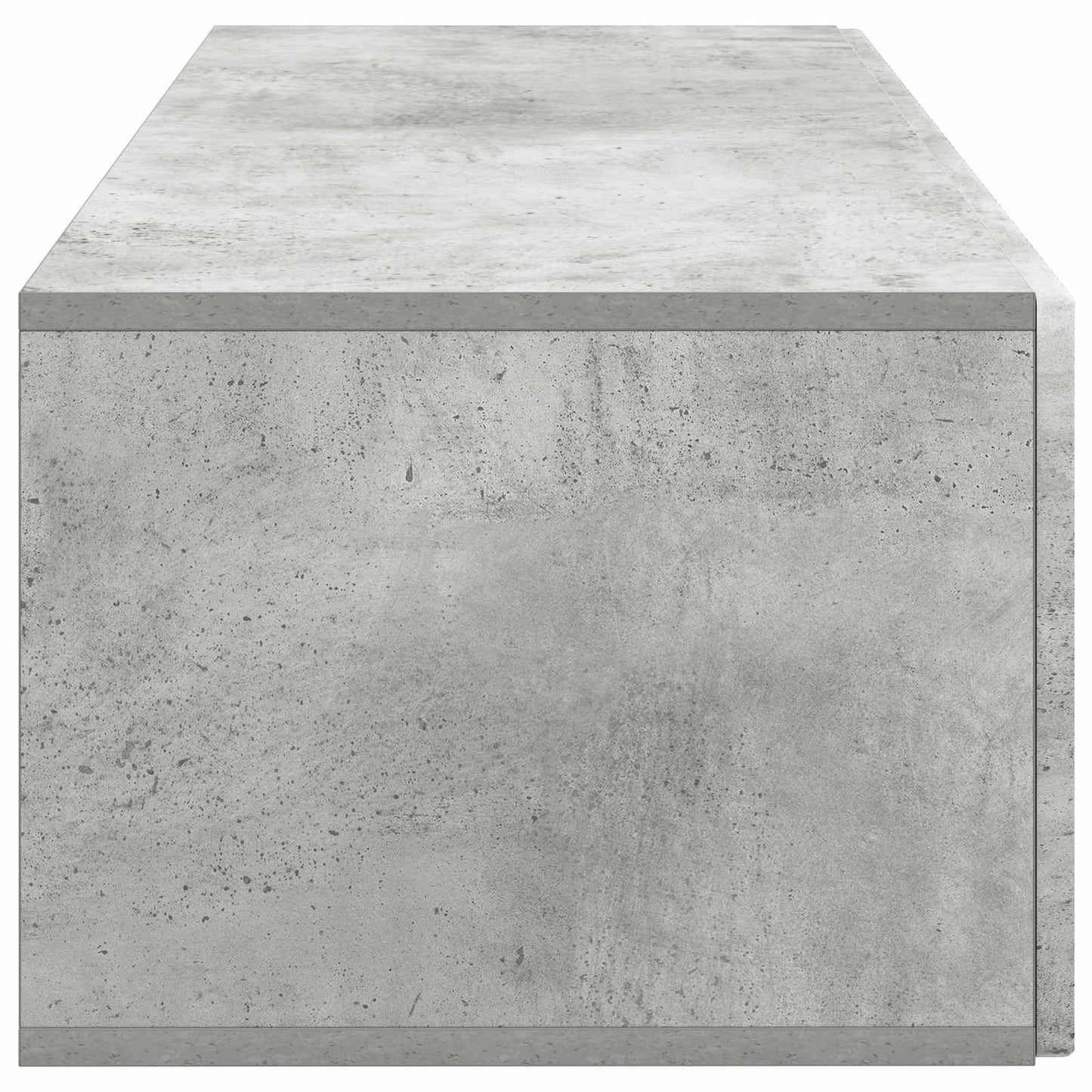 vidaXL Wall-Mounted TV Cabinet Concrete Grey 98 x 41 x 30 cm
