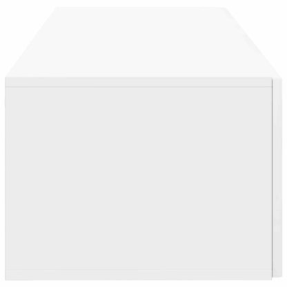 vidaXL Wall-Mounted TV Cabinet High Gloss White 98 x 41 x 30 cm